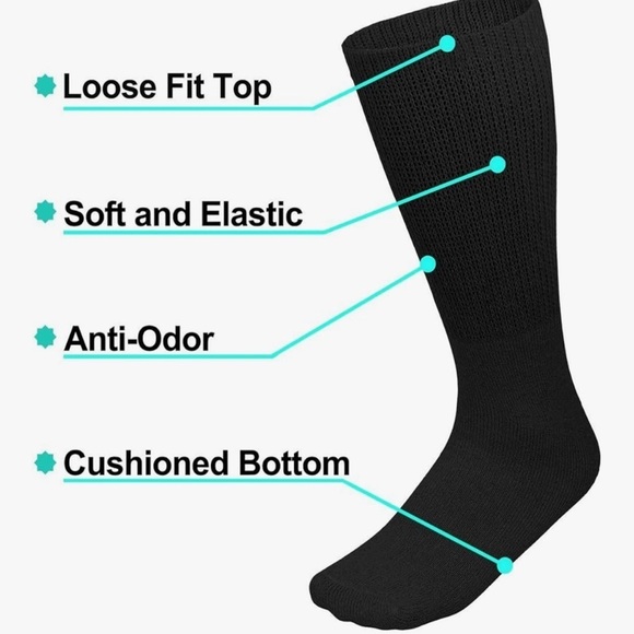 Debra Weitzner Non-Binding Diabetic Socks - 6-Pack - Brand new in packaging. - Picture 8 of 14